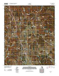 Alto Texas Historical topographic map, 1:24000 scale, 7.5 X 7.5 Minute, Year 2010