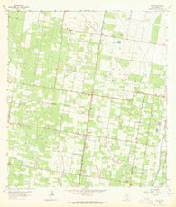Alton Texas Historical topographic map, 1:24000 scale, 7.5 X 7.5 Minute, Year 1963