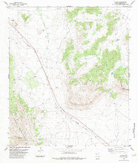 Altuda Texas Historical topographic map, 1:24000 scale, 7.5 X 7.5 Minute, Year 1983