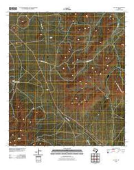 Altuda Texas Historical topographic map, 1:24000 scale, 7.5 X 7.5 Minute, Year 2010
