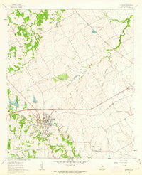 Alvarado Texas Historical topographic map, 1:24000 scale, 7.5 X 7.5 Minute, Year 1961