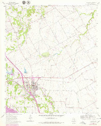 Alvarado Texas Historical topographic map, 1:24000 scale, 7.5 X 7.5 Minute, Year 1961