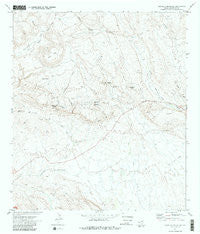 Amarilla Mountain Texas Historical topographic map, 1:24000 scale, 7.5 X 7.5 Minute, Year 1971