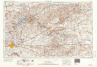 Amarillo Texas Historical topographic map, 1:250000 scale, 1 X 2 Degree, Year 1954