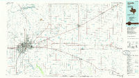 Amarillo Texas Historical topographic map, 1:100000 scale, 30 X 60 Minute, Year 1986