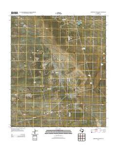 Amburgey Ranch Texas Historical topographic map, 1:24000 scale, 7.5 X 7.5 Minute, Year 2012