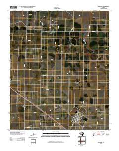 Amherst Texas Historical topographic map, 1:24000 scale, 7.5 X 7.5 Minute, Year 2010