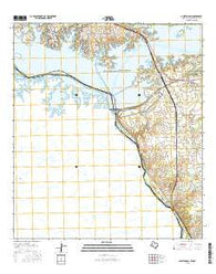 Amistad Dam Texas Current topographic map, 1:24000 scale, 7.5 X 7.5 Minute, Year 2016