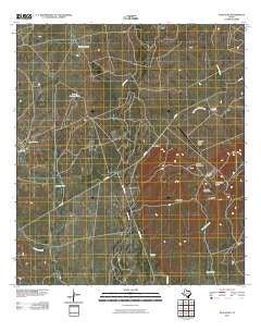 Anacacho Texas Historical topographic map, 1:24000 scale, 7.5 X 7.5 Minute, Year 2010