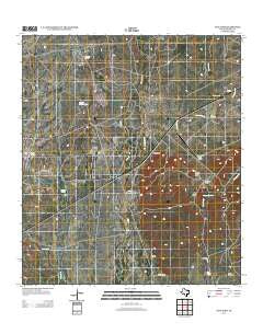 Anacacho Texas Historical topographic map, 1:24000 scale, 7.5 X 7.5 Minute, Year 2012