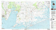 Anahuac Texas Historical topographic map, 1:100000 scale, 30 X 60 Minute, Year 1983