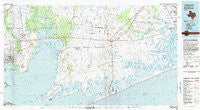Anahuac Texas Historical topographic map, 1:100000 scale, 30 X 60 Minute, Year 1983