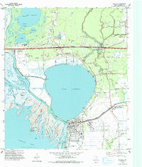 Anahuac Texas Historical topographic map, 1:24000 scale, 7.5 X 7.5 Minute, Year 1993