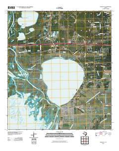 Anahuac Texas Historical topographic map, 1:24000 scale, 7.5 X 7.5 Minute, Year 2010
