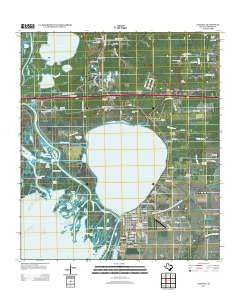 Anahuac Texas Historical topographic map, 1:24000 scale, 7.5 X 7.5 Minute, Year 2013