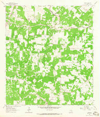 Ander Texas Historical topographic map, 1:24000 scale, 7.5 X 7.5 Minute, Year 1963