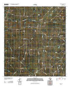 Ander Texas Historical topographic map, 1:24000 scale, 7.5 X 7.5 Minute, Year 2010
