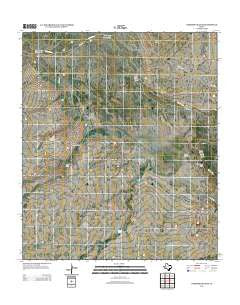 Anderson Ranch Texas Historical topographic map, 1:24000 scale, 7.5 X 7.5 Minute, Year 2013