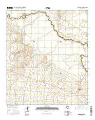 Anderson Ranch Texas Current topographic map, 1:24000 scale, 7.5 X 7.5 Minute, Year 2016