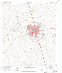 Andrews Texas Historical topographic map, 1:24000 scale, 7.5 X 7.5 Minute, Year 1963