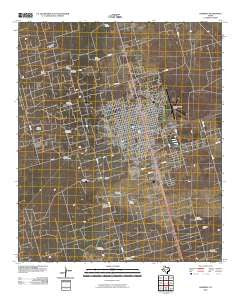 Andrews Texas Historical topographic map, 1:24000 scale, 7.5 X 7.5 Minute, Year 2010