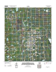 Angleton Texas Historical topographic map, 1:24000 scale, 7.5 X 7.5 Minute, Year 2013