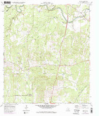 Anhalt Texas Historical topographic map, 1:24000 scale, 7.5 X 7.5 Minute, Year 1964