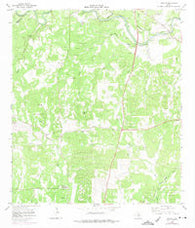 Anhalt Texas Historical topographic map, 1:24000 scale, 7.5 X 7.5 Minute, Year 1964