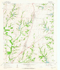 Anna Texas Historical topographic map, 1:24000 scale, 7.5 X 7.5 Minute, Year 1961