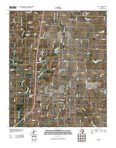 Anna Texas Historical topographic map, 1:24000 scale, 7.5 X 7.5 Minute, Year 2010