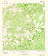 Anna Rose Texas Historical topographic map, 1:24000 scale, 7.5 X 7.5 Minute, Year 1963