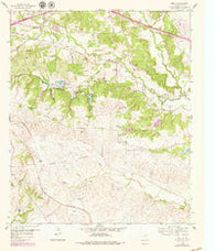 Anneta Texas Historical topographic map, 1:24000 scale, 7.5 X 7.5 Minute, Year 1959