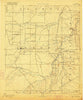Anson Texas Historical topographic map, 1:125000 scale, 30 X 30 Minute, Year 1893