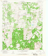 Antelope Texas Historical topographic map, 1:24000 scale, 7.5 X 7.5 Minute, Year 1964
