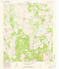 Antelope Texas Historical topographic map, 1:24000 scale, 7.5 X 7.5 Minute, Year 1964