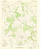 Antelope Creek NW Texas Historical topographic map, 1:24000 scale, 7.5 X 7.5 Minute, Year 1962