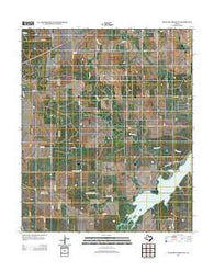 Antelope Creek NW Texas Historical topographic map, 1:24000 scale, 7.5 X 7.5 Minute, Year 2012