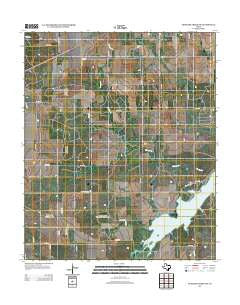 Antelope Creek NW Texas Historical topographic map, 1:24000 scale, 7.5 X 7.5 Minute, Year 2012