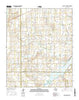 Antelope Creek NW Texas Current topographic map, 1:24000 scale, 7.5 X 7.5 Minute, Year 2016