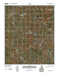 Antelope Creek SE Texas Historical topographic map, 1:24000 scale, 7.5 X 7.5 Minute, Year 2010