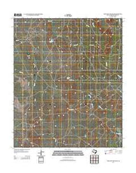 Antelope Creek SE Texas Historical topographic map, 1:24000 scale, 7.5 X 7.5 Minute, Year 2012
