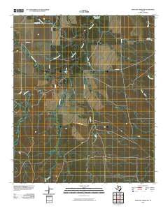 Antelope Creek SW Texas Historical topographic map, 1:24000 scale, 7.5 X 7.5 Minute, Year 2010