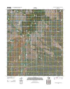 Antelope Creek SW Texas Historical topographic map, 1:24000 scale, 7.5 X 7.5 Minute, Year 2013