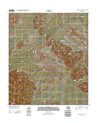 Antelope Flat Texas Historical topographic map, 1:24000 scale, 7.5 X 7.5 Minute, Year 2012