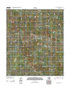 Antelope Gap Texas Historical topographic map, 1:24000 scale, 7.5 X 7.5 Minute, Year 2012