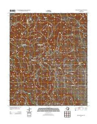 Antelope Hills Texas Historical topographic map, 1:24000 scale, 7.5 X 7.5 Minute, Year 2012