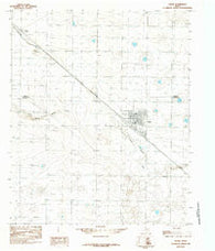 Anton Texas Historical topographic map, 1:24000 scale, 7.5 X 7.5 Minute, Year 1985