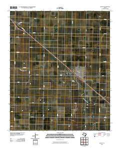 Anton Texas Historical topographic map, 1:24000 scale, 7.5 X 7.5 Minute, Year 2010