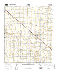 Anton Texas Current topographic map, 1:24000 scale, 7.5 X 7.5 Minute, Year 2016