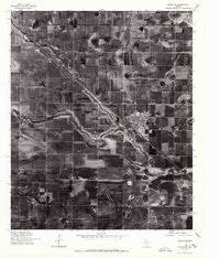 Anton SW Texas Historical topographic map, 1:24000 scale, 7.5 X 7.5 Minute, Year 1976